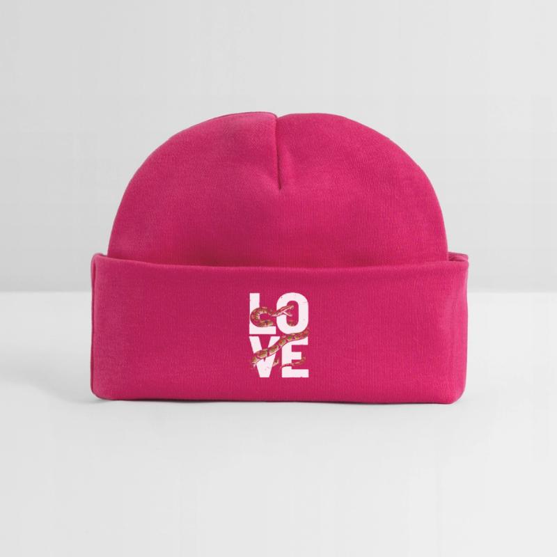 King Python Snakes LOVE Terrarium Python Baby Organic Beanie