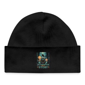 La consommation d’air de plongée récréative pour plongeurs raconte une histoire - Bonnet bébé bio - noir - Devant
