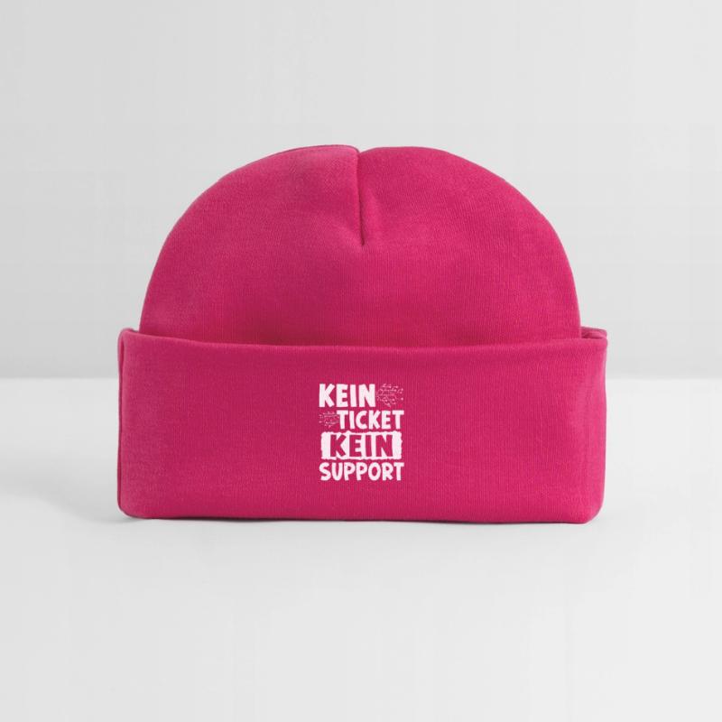 Nerd Computer NO TICKET NO PROBLEM FUNNY Baby Organic Beanie