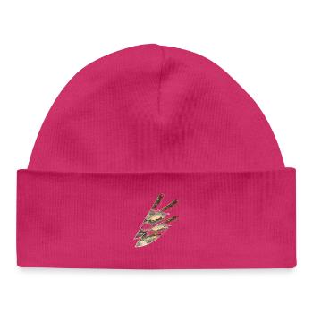 Prepper Überlebenskünstler - Baby Organic Mütze - hot Pink - Vorne