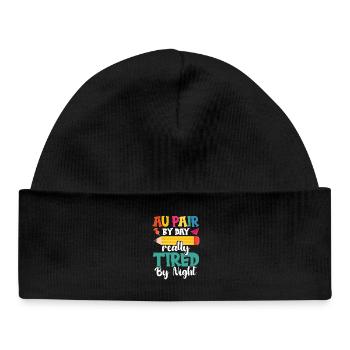  Nanny Appreciation Au Pair Worker Babysitter Au - Baby Organic Beanie - black - Front