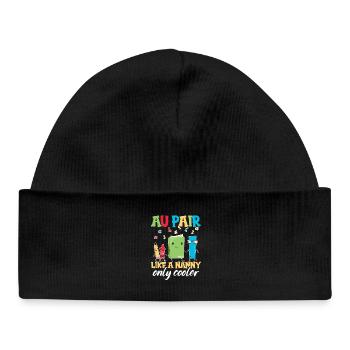  Babysitter Appreciation Au Pair Worker Nanny Au - Baby Organic Beanie - black - Front