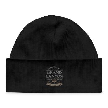 Parc national, Grand Canyon en Arizona, États-Unis - Bonnet bébé bio - noir - Devant