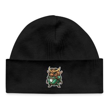 Uhrmacher Scarab Steampunk Emerald Armor - Baby Organic Mütze - Schwarz - Vorne