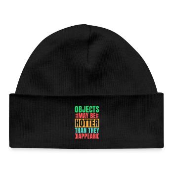 Bénévole Équipe d’appréciation Bénévole - Bonnet bébé bio - noir - Devant