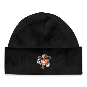 Ping-pong - Bonnet bébé bio - noir - Devant