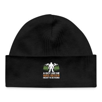 Bigfoot Sasquatch Yeti Cryptid Creatures Big Foot - Baby Organic Beanie - black - Front