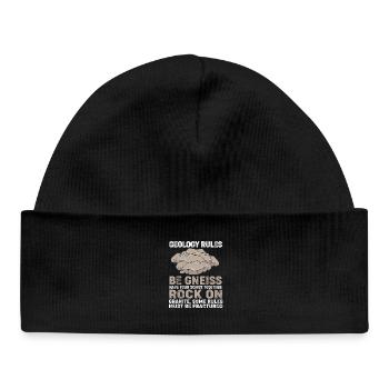 Geology Archaeology - Baby Organic Beanie - black - Front
