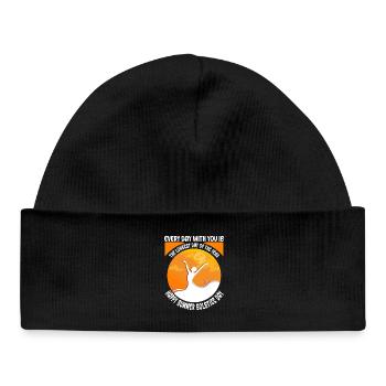 Litha Pagan Solstice d’été Midsommar - Bonnet bébé bio - noir - Devant