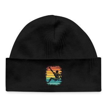 Boulderer Boulder Bouldering - Baby Organic Beanie - black - Front
