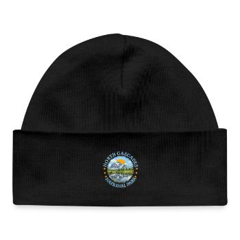 North Cascades National Park - Baby Organic Beanie - black - Front