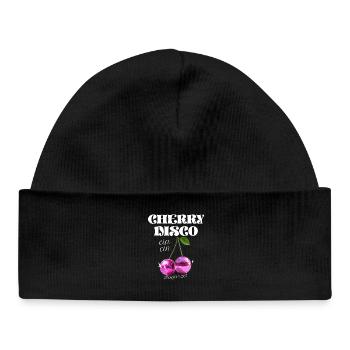Cherry Disco Glam - Baby Organic Beanie - black - Front