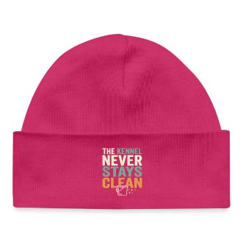 Technicien en chenil, assistant en chenil, soins aux animaux - Bonnet bébé bio - hot pink - Devant