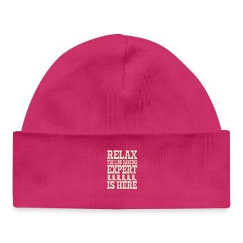 Cadeau de danse en ligne - Bonnet bébé bio - hot pink - Devant