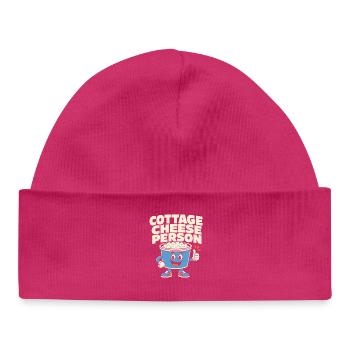 Proteinreiches Snack-geschenk Für Feinschmecker - Baby Organic Mütze - hot Pink - Vorne