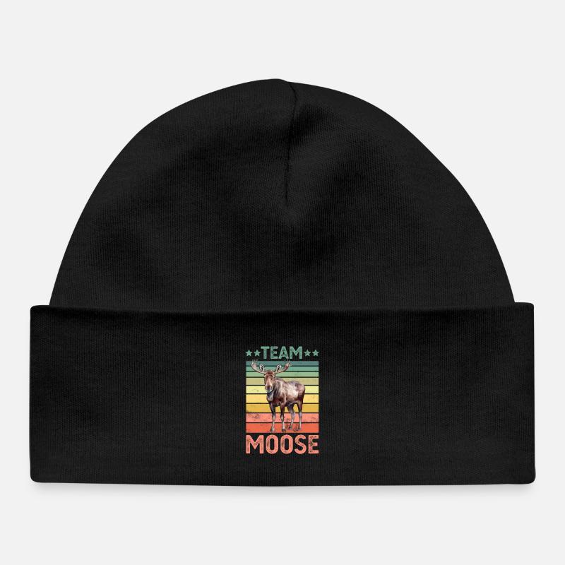 Élan - Bonnet bébé bio - noir
