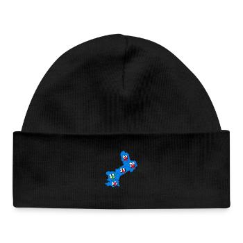 Languedoc Roussillon Region - Baby Organic Beanie - black - Front