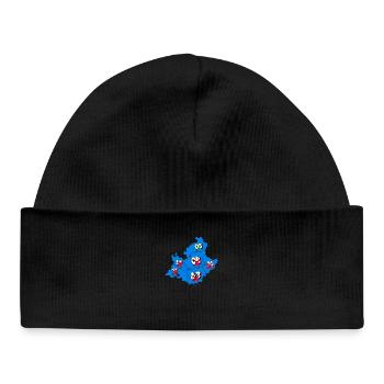 PACA Region - Baby Organic Beanie - black - Front