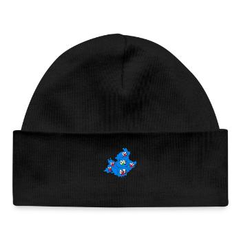 PACA Region - Baby Organic Beanie - black - Front