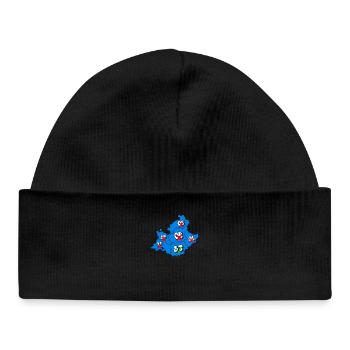PACA Region - Baby Organic Beanie - black - Front