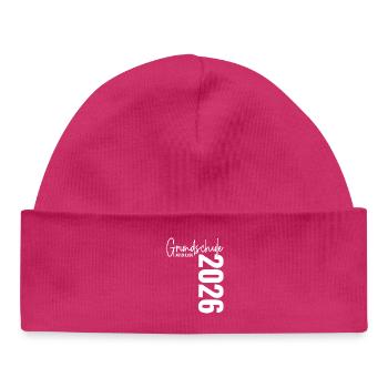 Graduation 2026 Primary School - Baby Organic Beanie - hot pink - Front