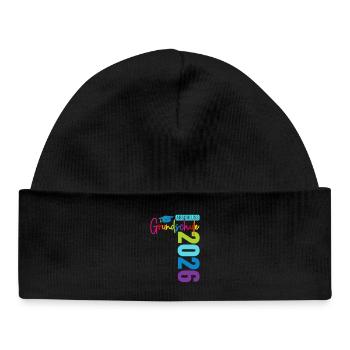 Primary school graduation 2026 - Baby Organic Beanie - black - Front