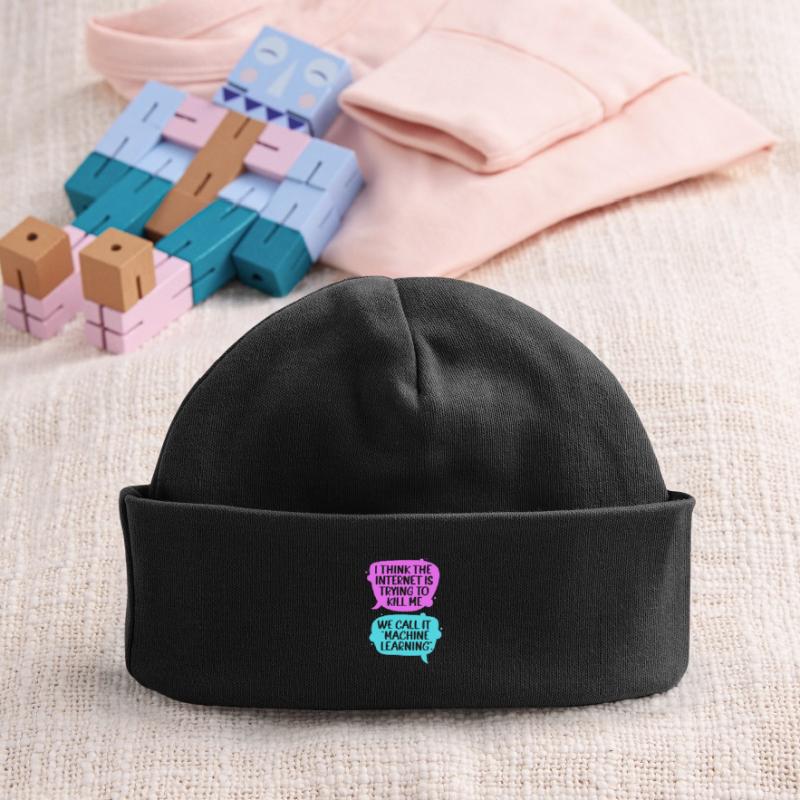 GPT Programmer Coder Baby Organic Beanie