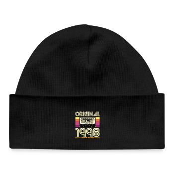 Originale Kassetten-Vintage-Edition von 1998 - Baby Organic Mütze - Schwarz - Vorne