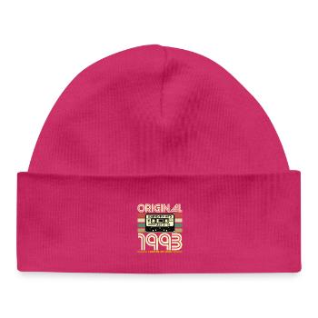 1993 Retro Hits Limited Edition - Baby Organic Mütze - hot Pink - Vorne