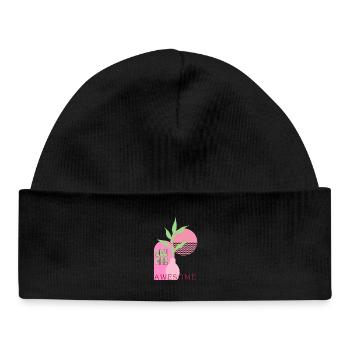 Tu es incroyable - Bonnet bébé bio - noir - Devant