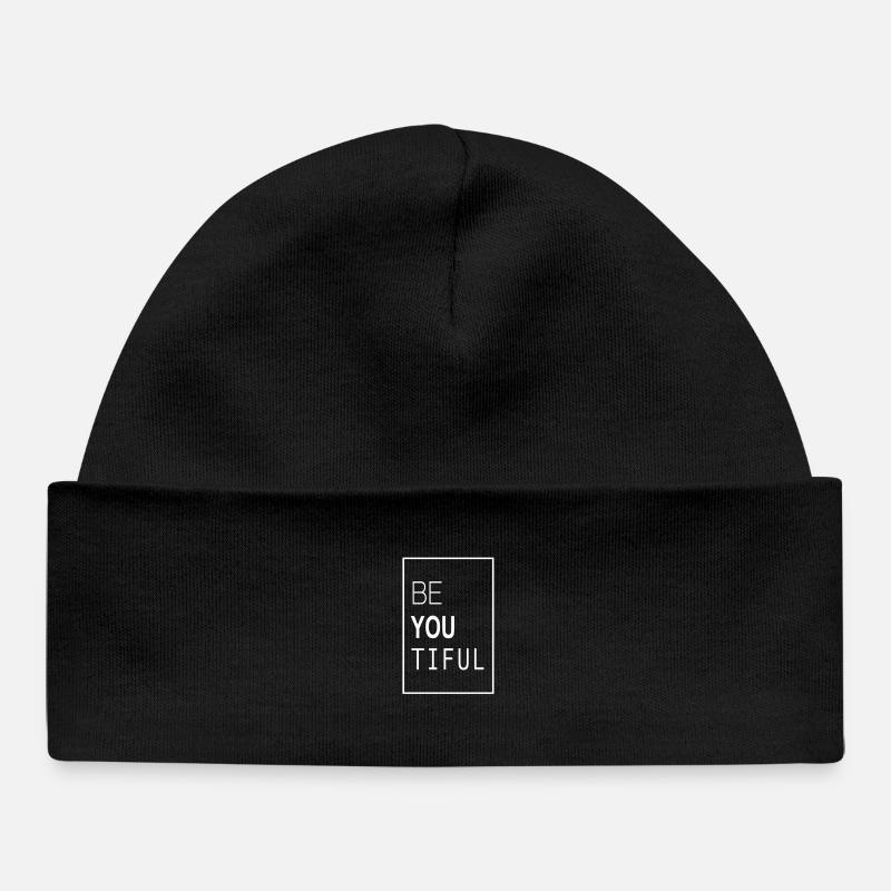 Tshirt cool - Bonnet bébé bio - noir