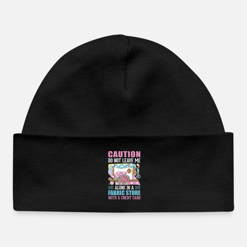 Couture - Bonnet bébé bio - noir