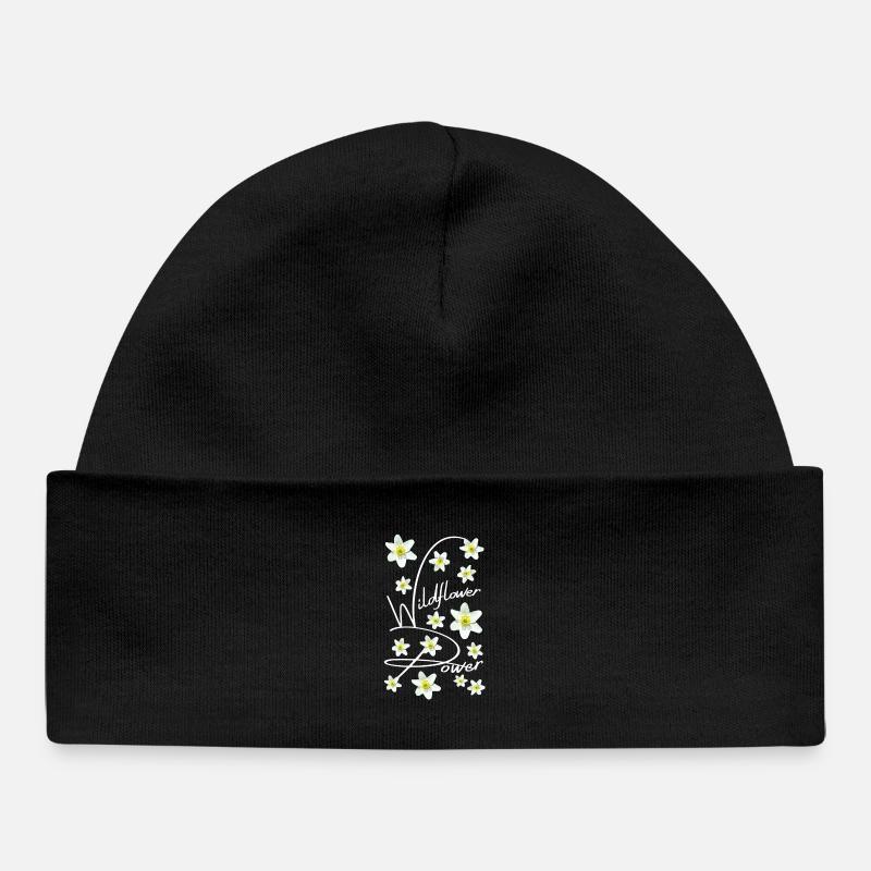 ANÉMONE SYLVIE - Bonnet bébé bio - noir