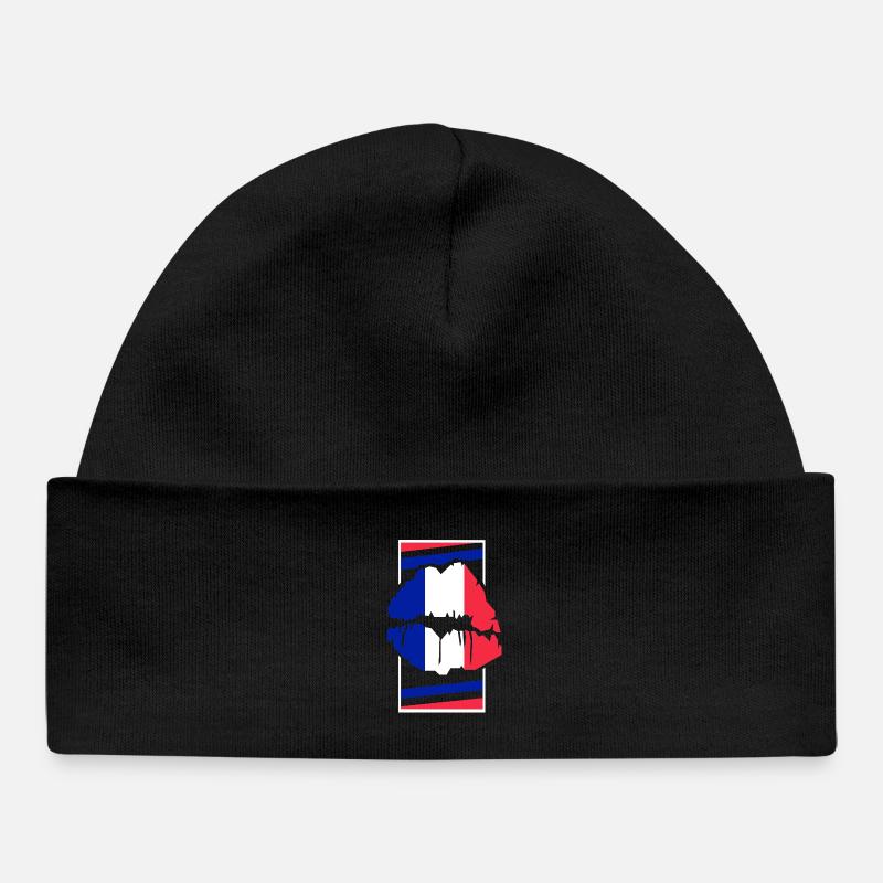 France - Bonnet bébé bio - noir