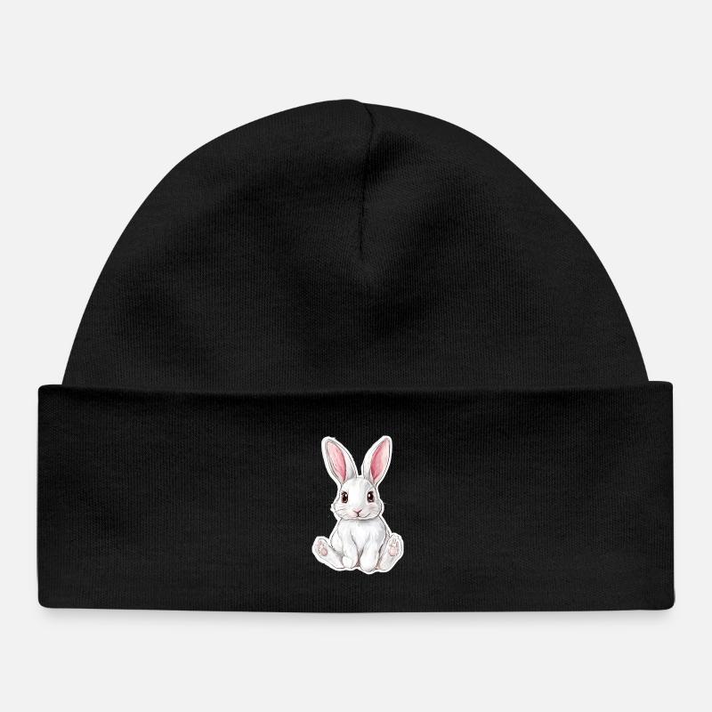 Hase - Baby Organic Mütze - Schwarz