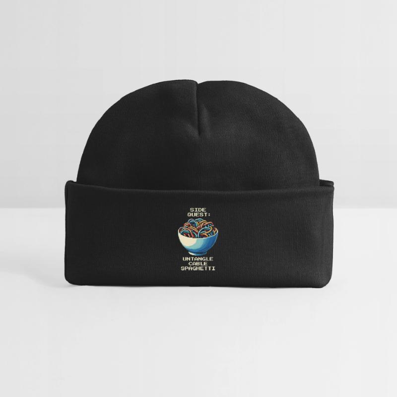 Cable clutter untangled | Cable management Baby Organic Beanie