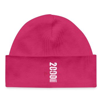 26. Geburtstag Geschenk Mann Frau März 2000 - Baby Organic Mütze - hot Pink - Vorne