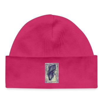 Saturnalia - Bonnet bébé bio - hot pink - Devant