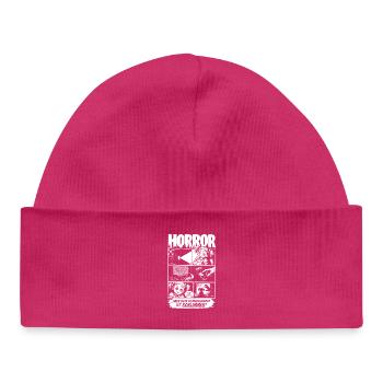Horror Cursed Movie Taste - Baby Organic Beanie - hot pink - Front