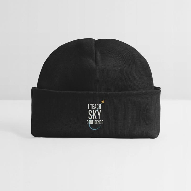 Flight Instructor Cfi Pilot Aviation Instructor Baby Organic Beanie