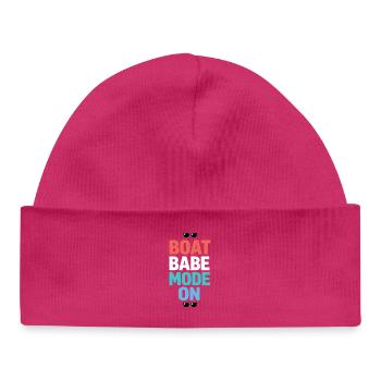 Seehaare Kümmern Sich Nicht Um - Baby Organic Mütze - hot Pink - Vorne