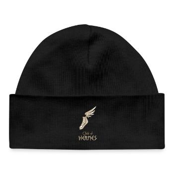 Child of Hermes – Percy Jackson inspired design - Baby Organic Beanie - black - Front