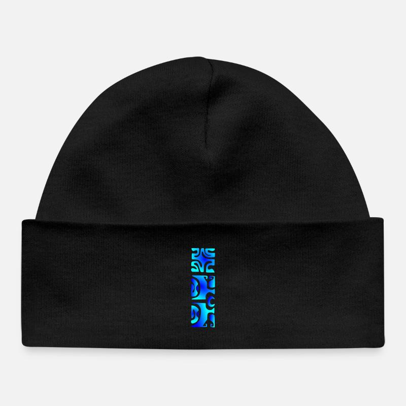 MANA - BLUE LAGOON - Bonnet bébé bio - noir
