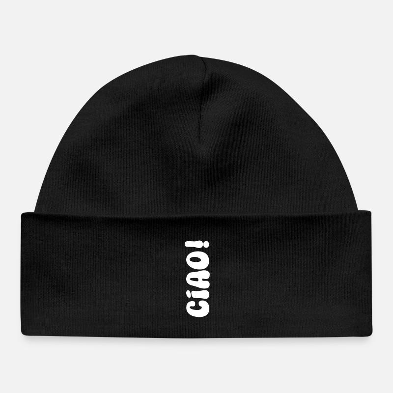 Ciao! - Bonnet bébé bio - noir