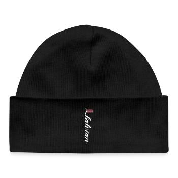 Lithuania - Baby Organic Beanie - black - Front