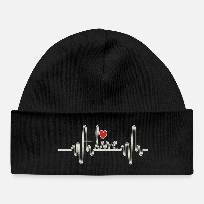 Vivant - Bonnet bébé bio - noir
