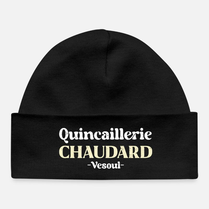 Quincaillerie Chaudard Vesoul - La 7eme Compagnie - Bonnet bébé bio - noir