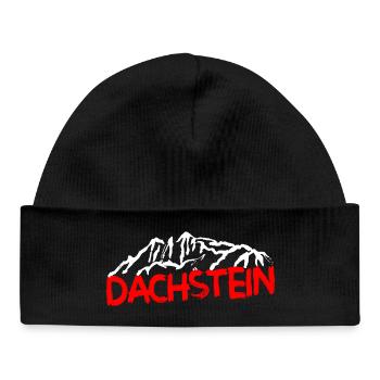 Dachstein Ramsau Österreich Souvenir  - Baby Organic Mütze - Schwarz - Vorne
