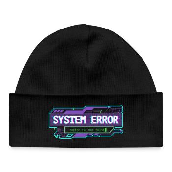 Erreur système – coffee.exe non trouvée - Bonnet bébé bio - noir - Devant