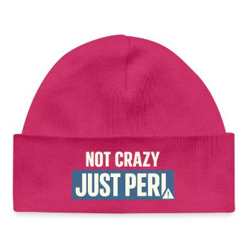 Perimenopause Humor Perimenopause - Baby Organic Mütze - hot Pink - Vorne